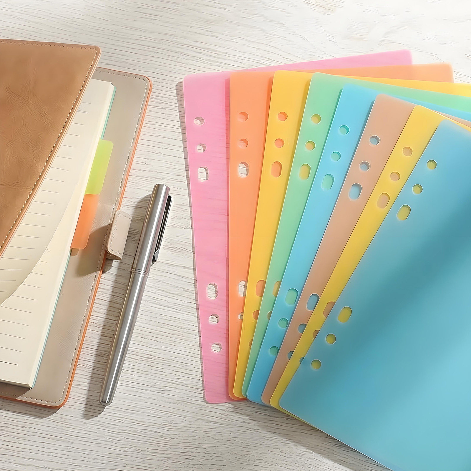10Pcs Colorful Plastic Binder  - đánh giá và giá Index Tab Divider