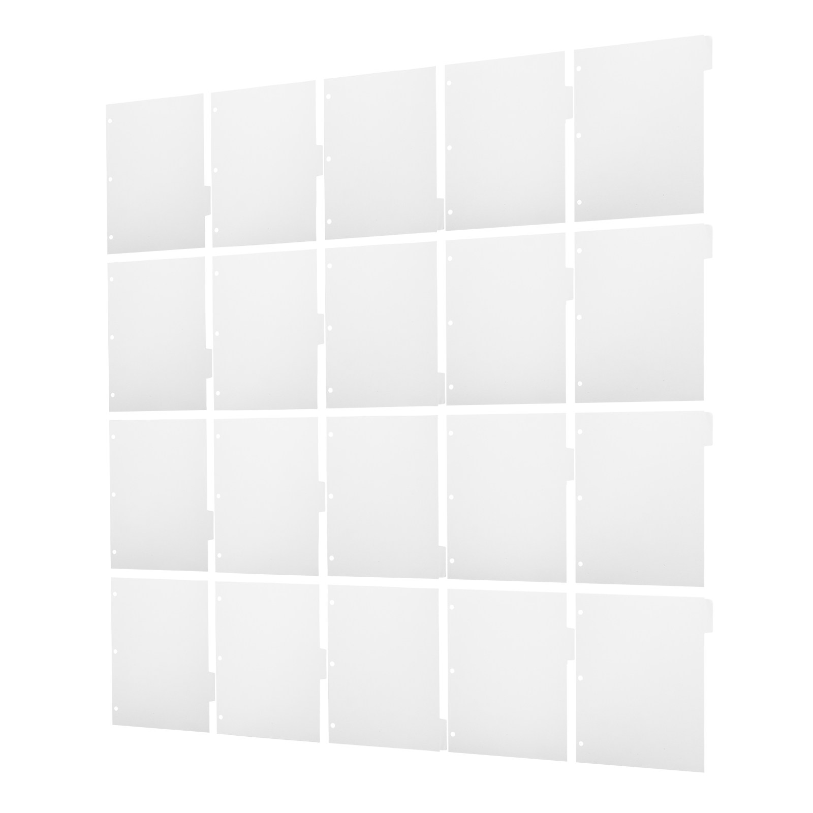 4Sets Blank Write Page Divider - đánh giá và giá Index Tab Divider