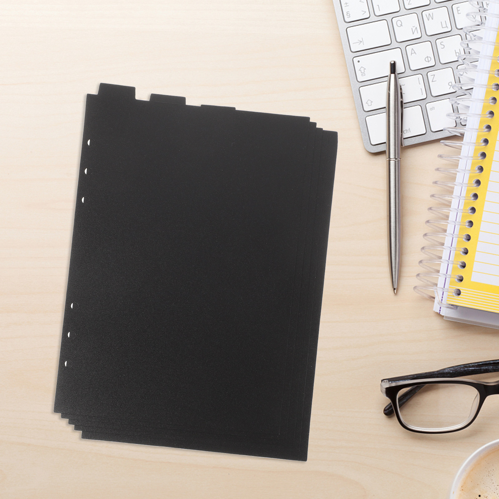 5Pcs A5 Black Binder Index Div - đánh giá và giá Index Tab Divider