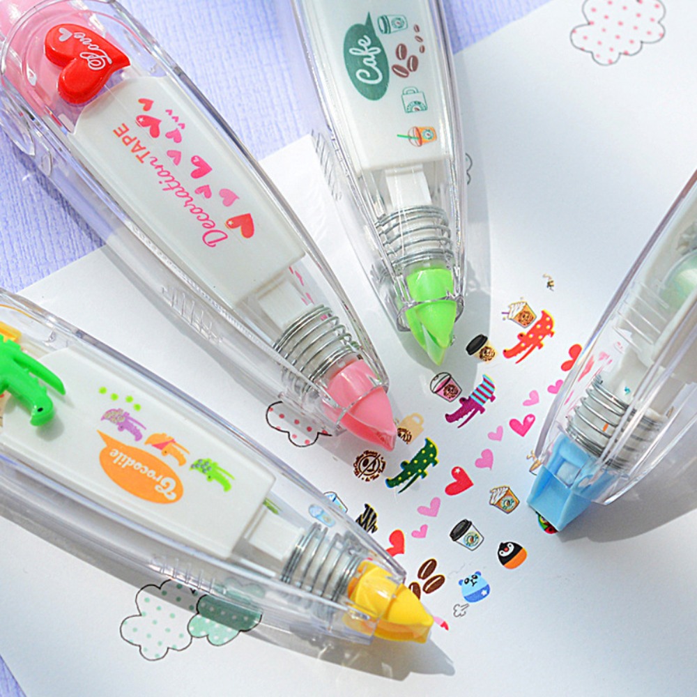 Cute Kawaii Decorative  Correc - đánh giá và giá Correction Tape Roller