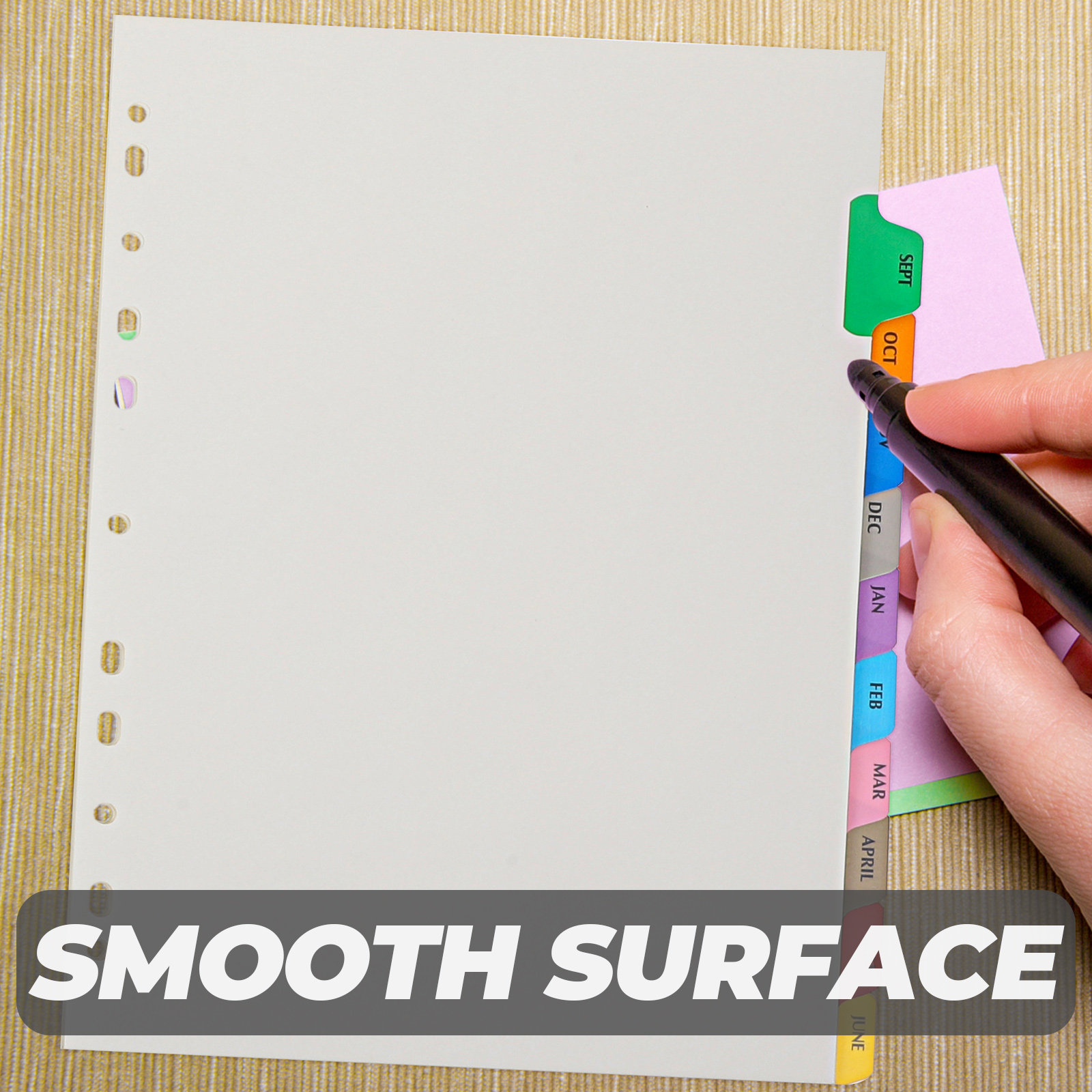 12Sheets Index Binder Dividers - đánh giá và giá Index Tab Divider