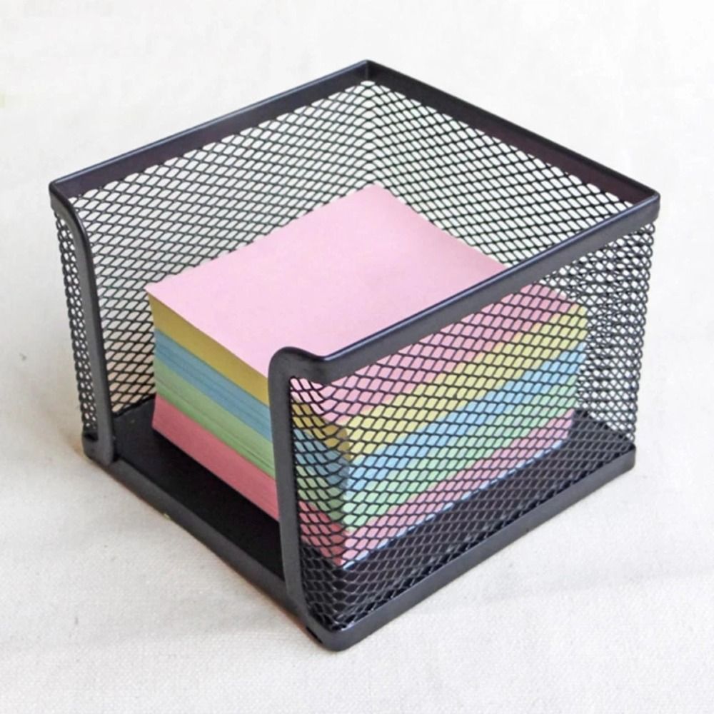 Black Mesh Paper Cube Mini Mem - đánh giá và giá Sticky Note Cube