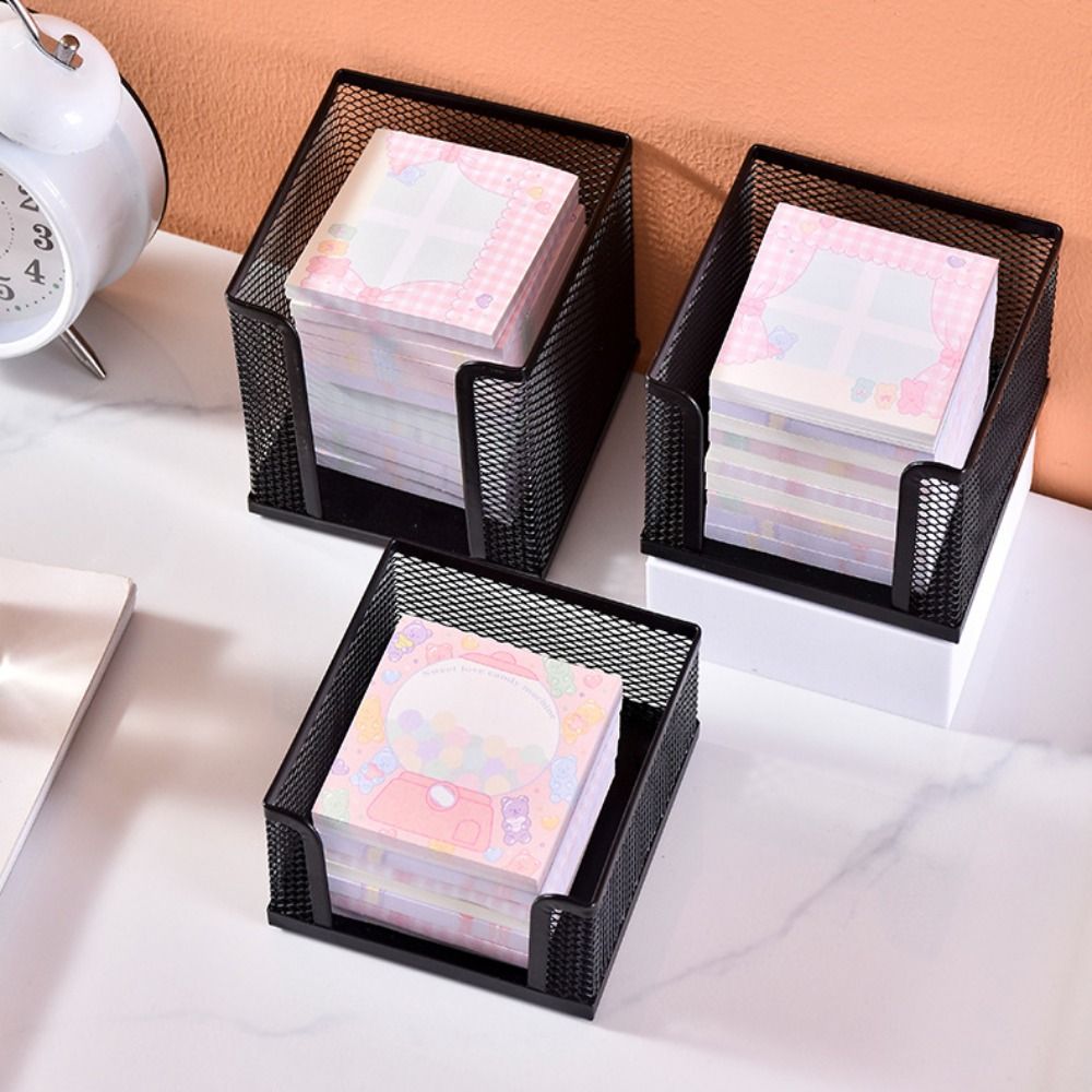 Black Mesh Paper Cube Mini Mem - đánh giá và giá Sticky Note Cube
